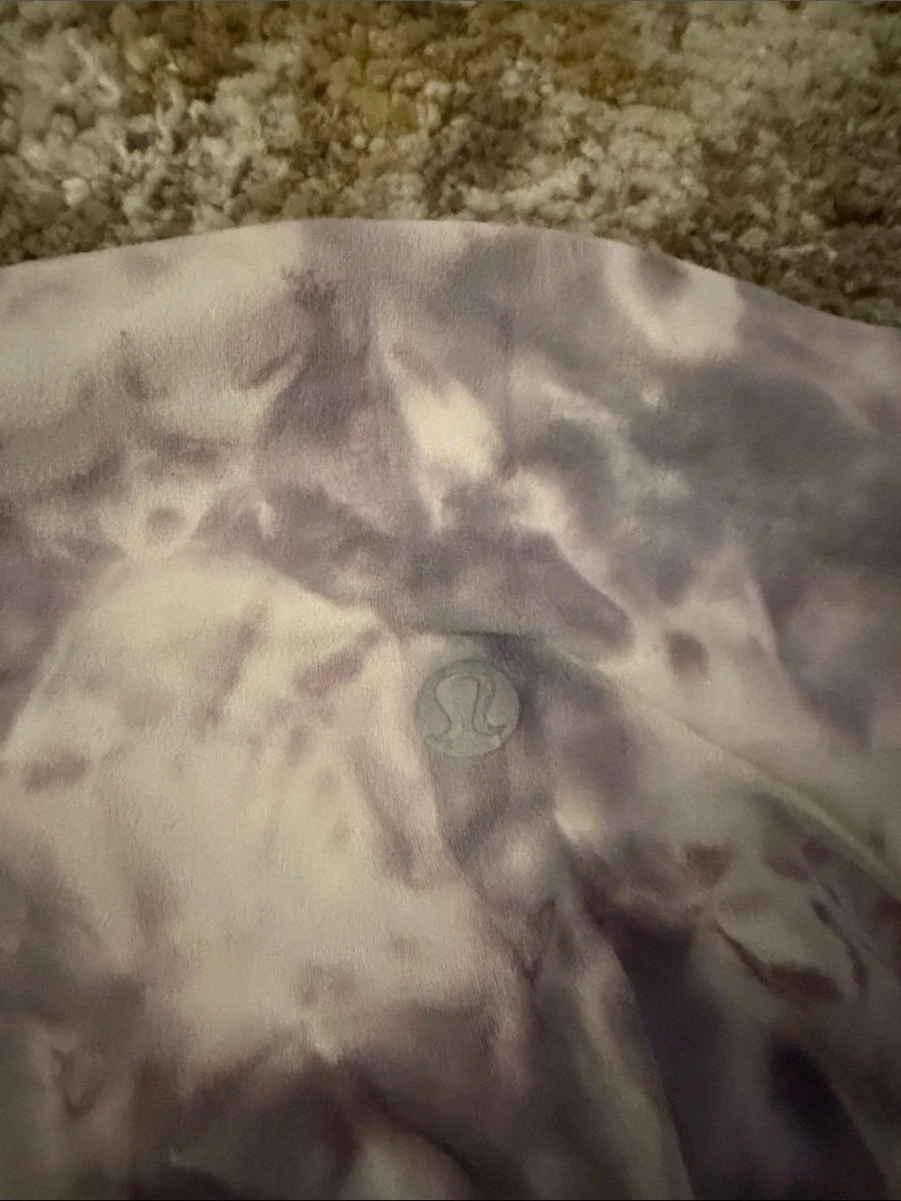 lululemon athletica Purple Tie-Dye Leggings